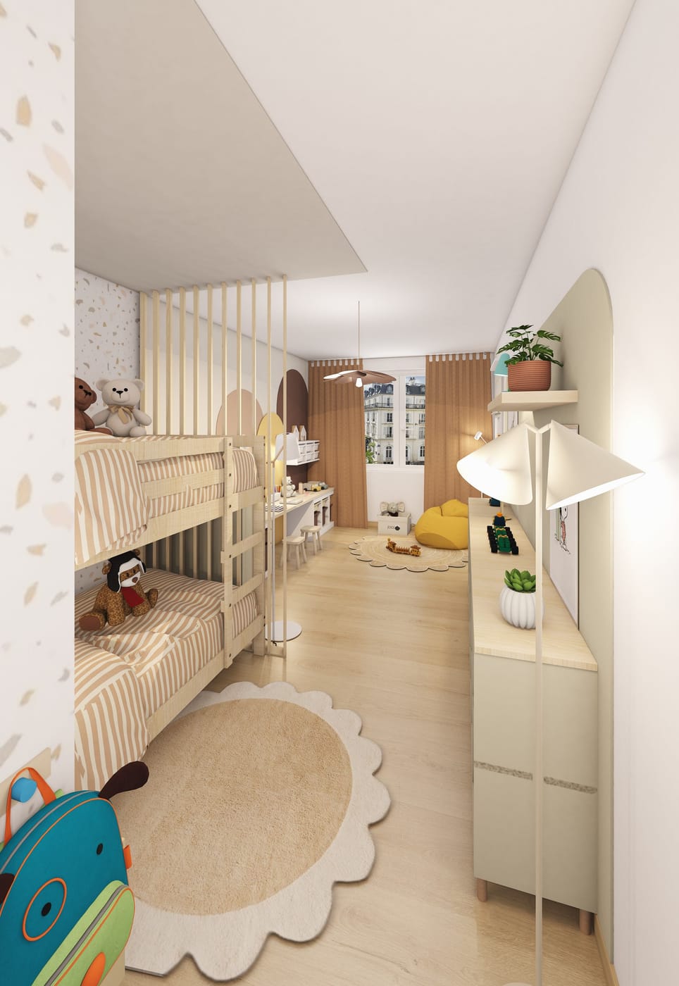 Scandinavian kids room