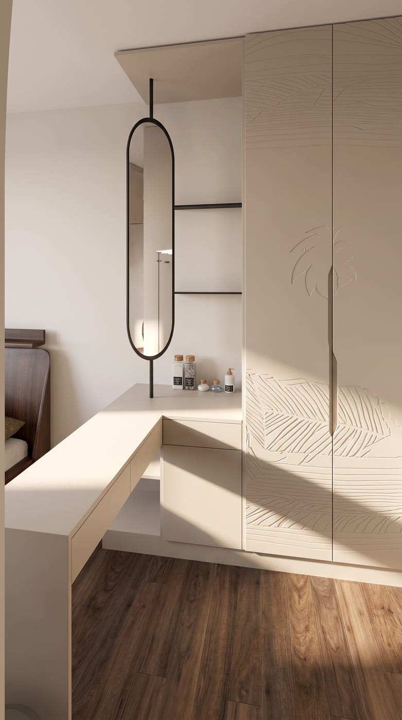 Mid-century bedroom