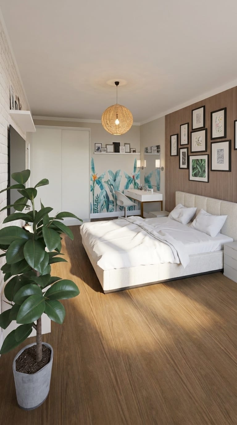 Scandinavian bedroom
