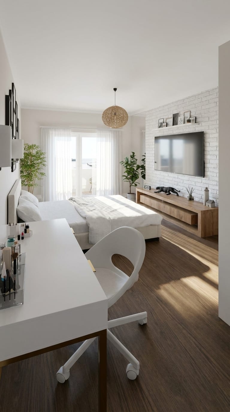 Scandinavian bedroom