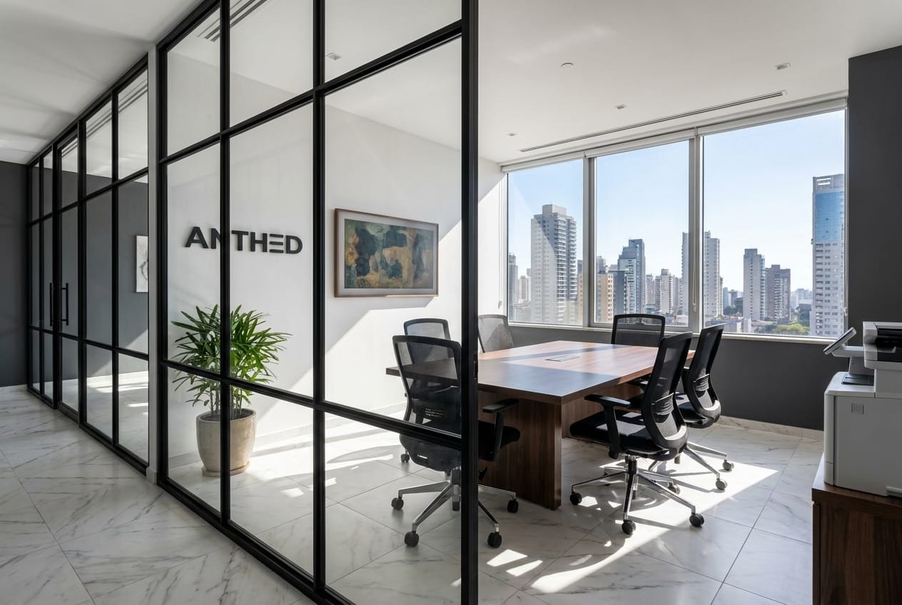 Mid-century home office