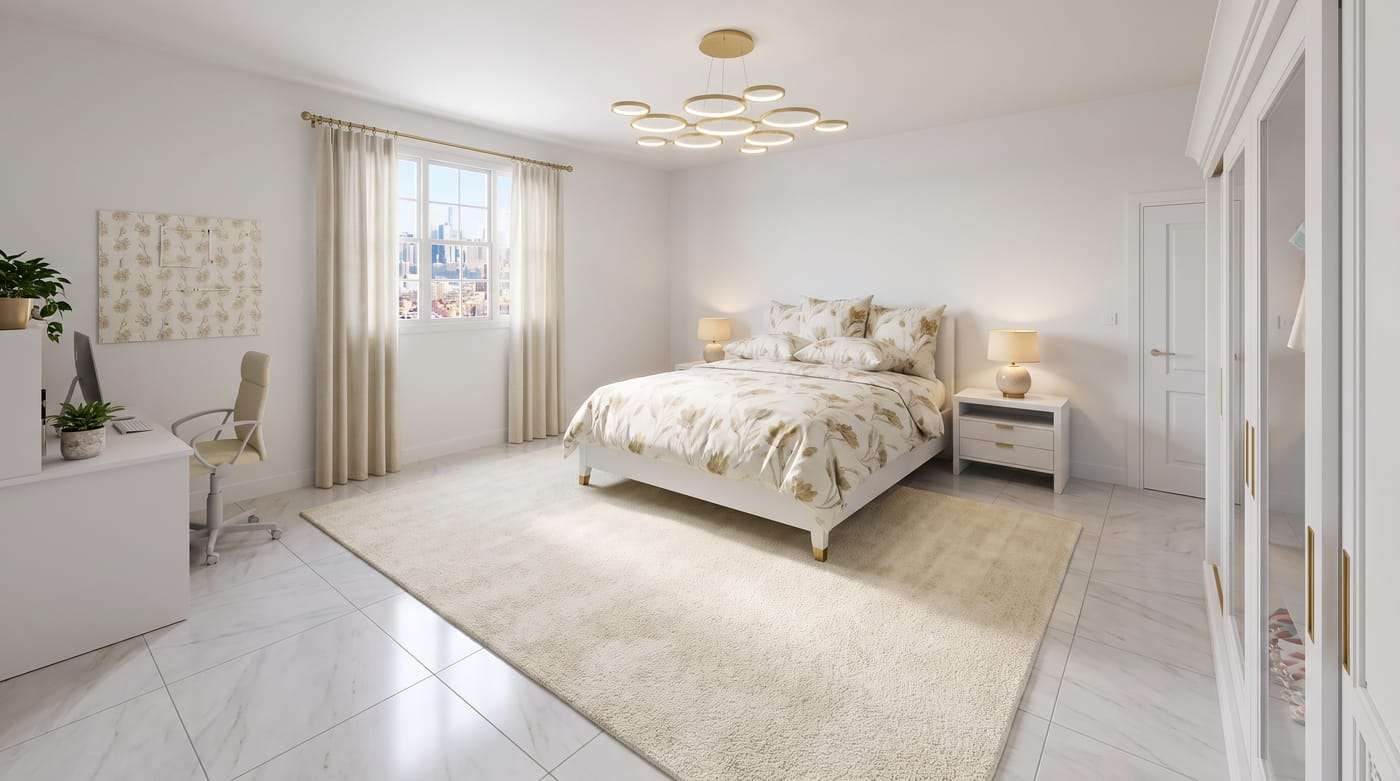 Scandinavian bedroom
