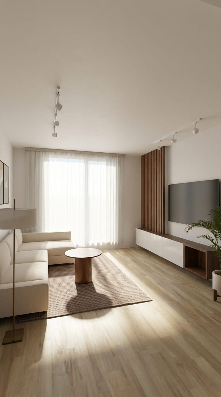 Mid-century living room