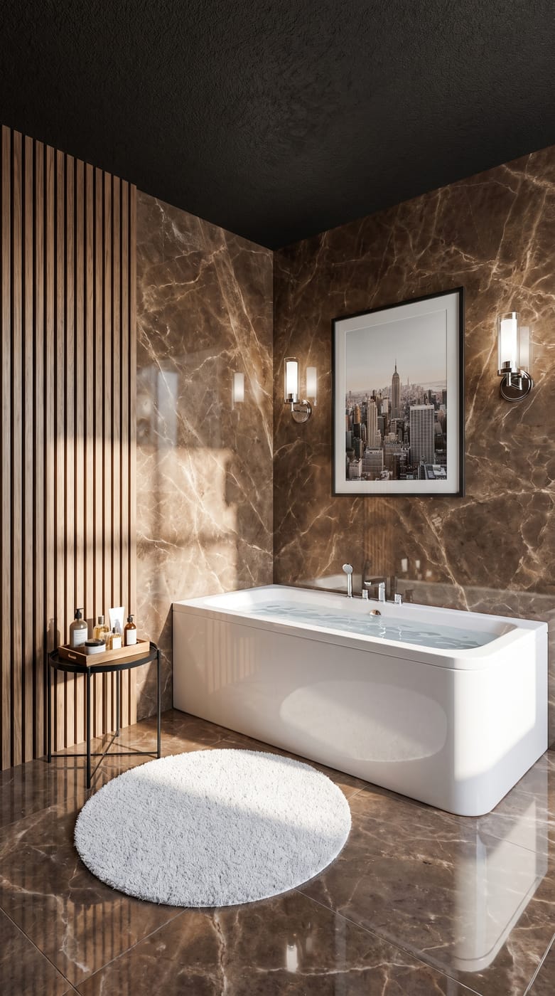 Mid-century bathroom