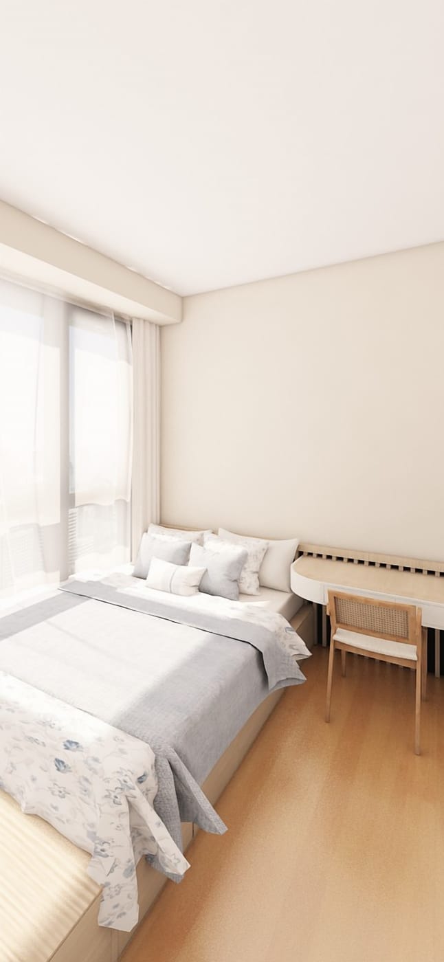 Scandinavian bedroom
