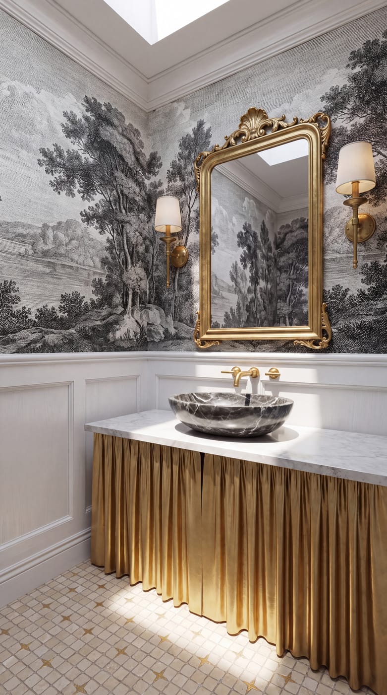 Traditional bathroom