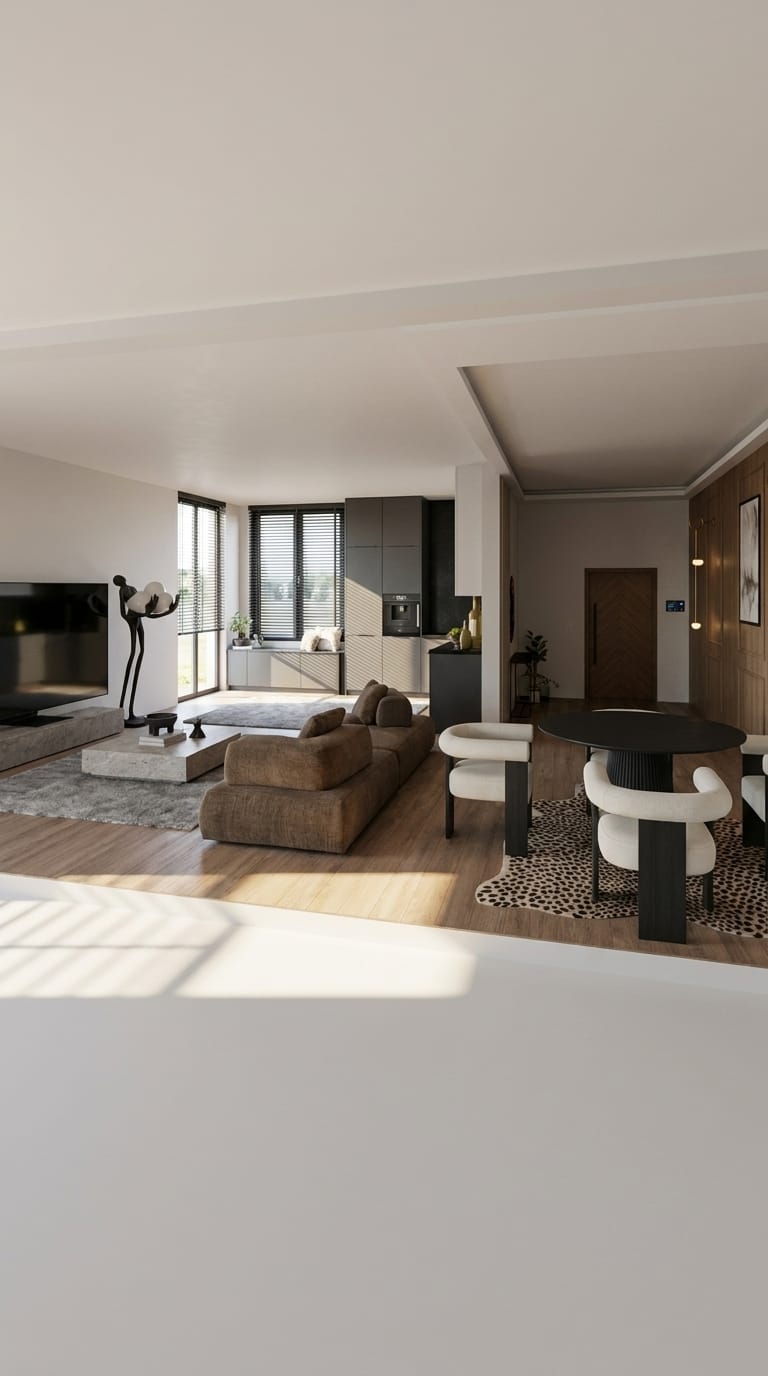Contemporary living room