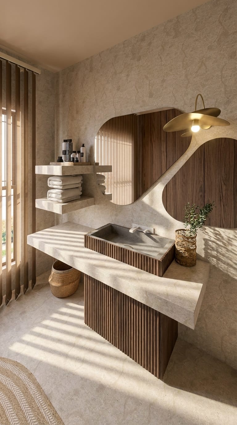 Scandinavian bathroom