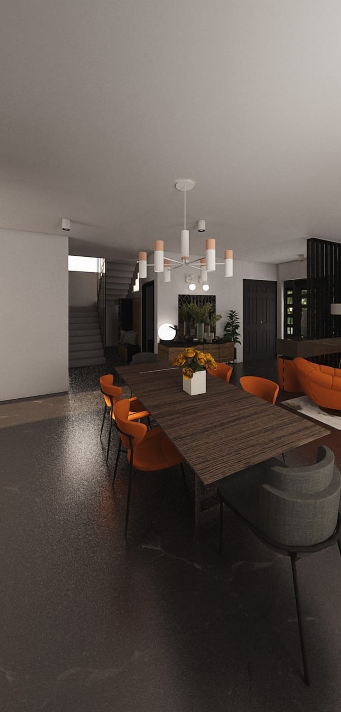 Mid-century dining room