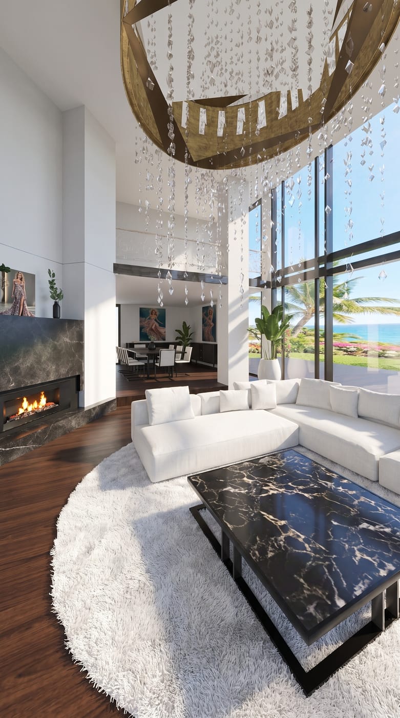 Contemporary living room