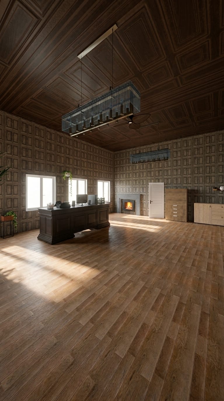 Farmhouse home office