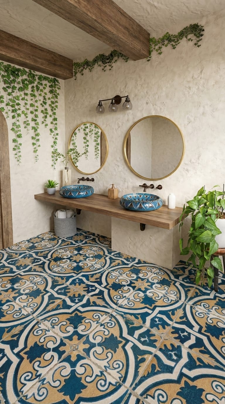 Mediterranean bathroom