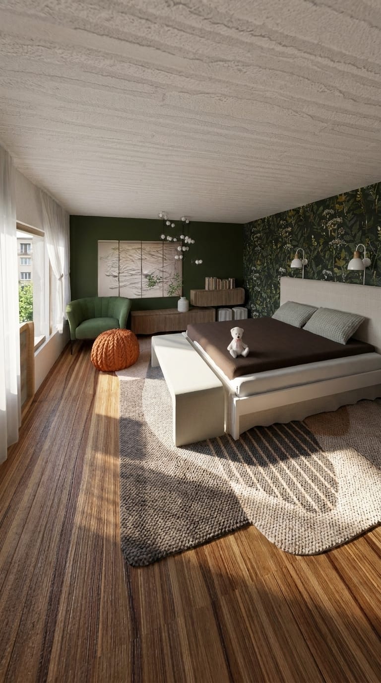 Japandi bedroom