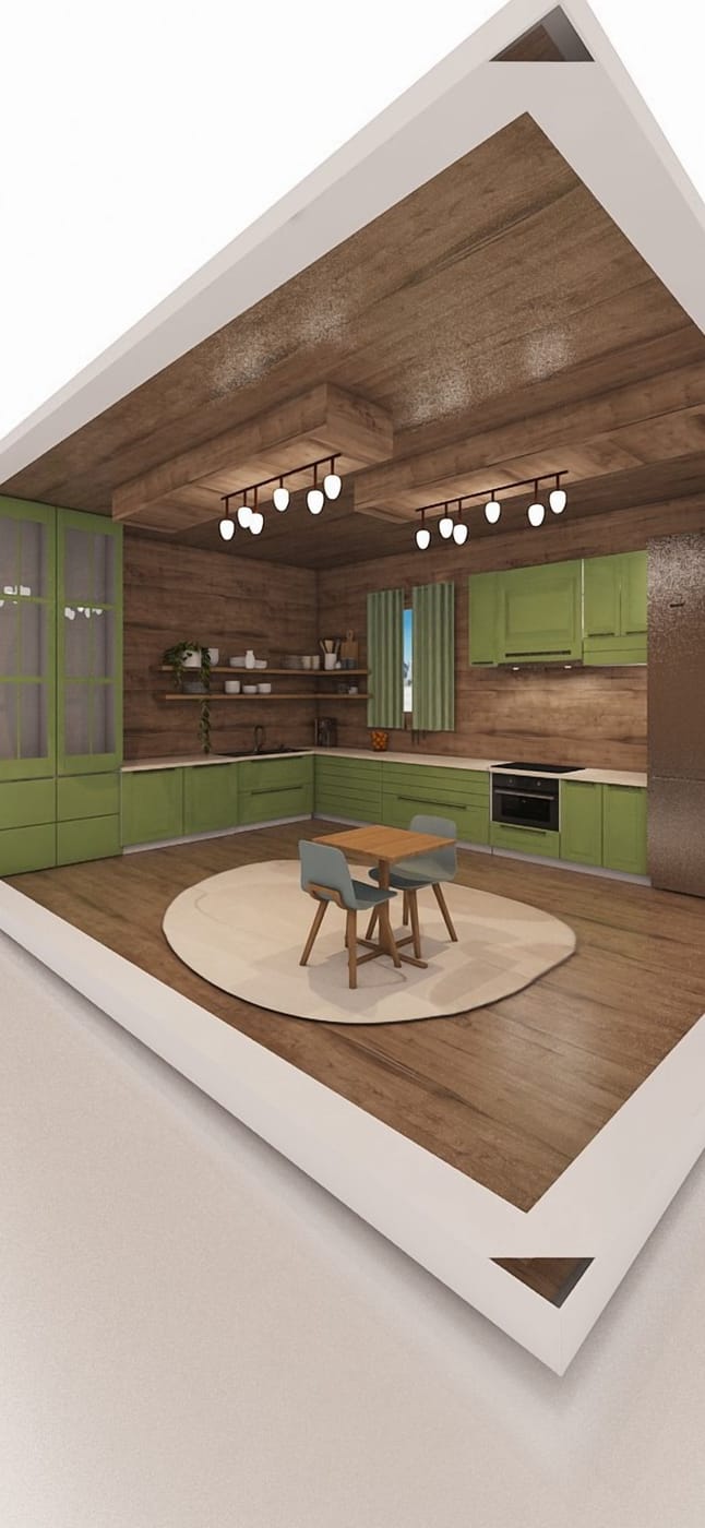 Mid-century kitchen