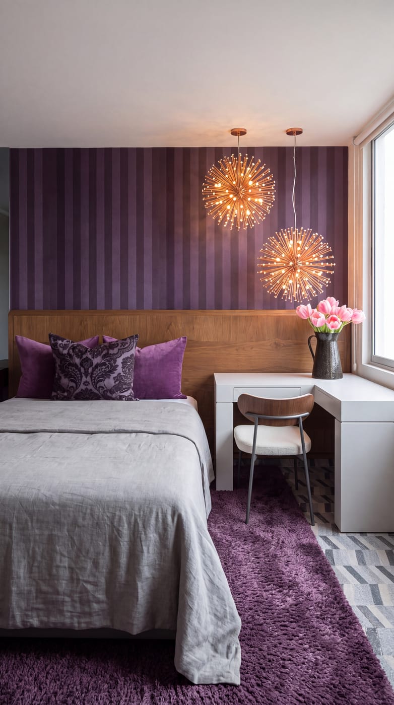 Mid-century bedroom