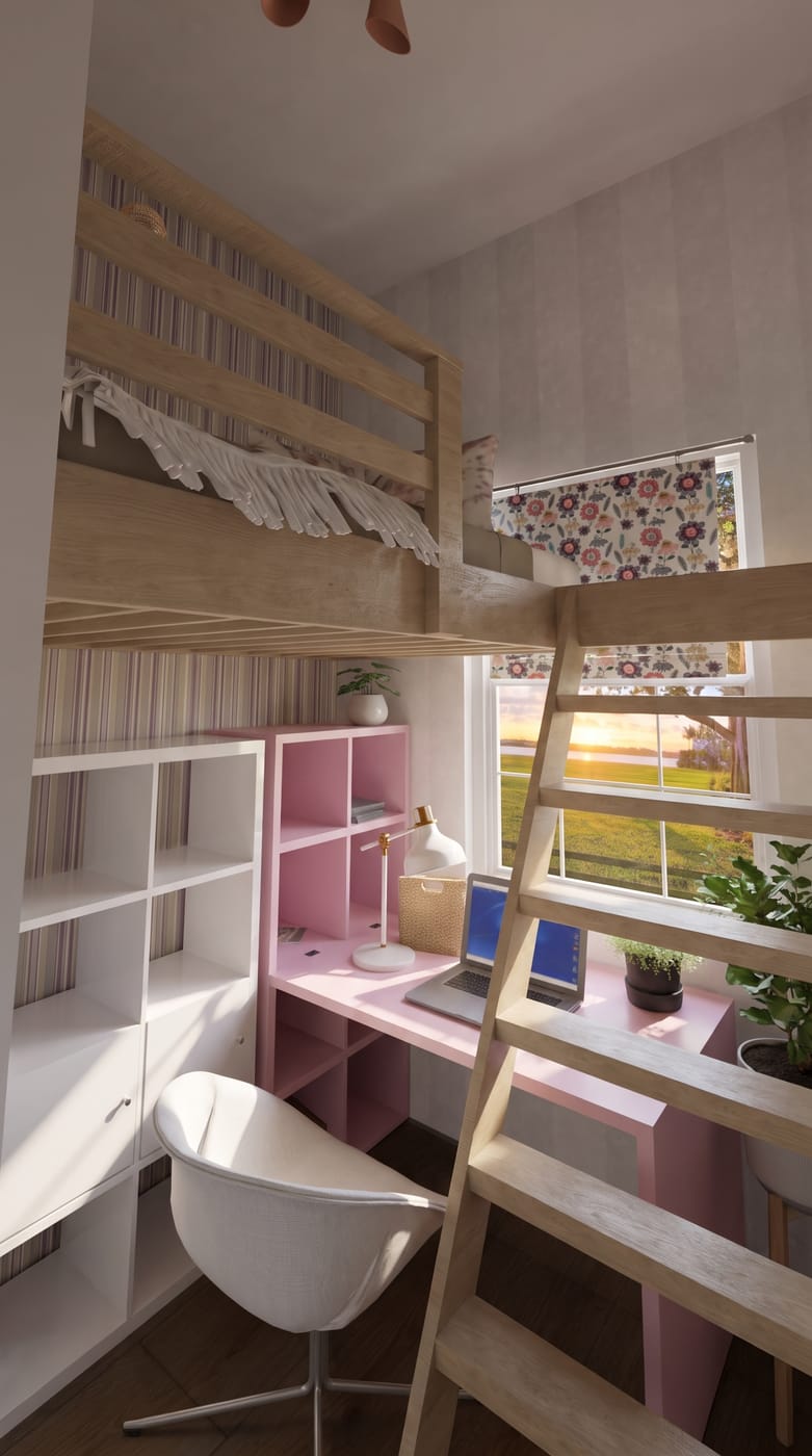 Scandinavian bedroom