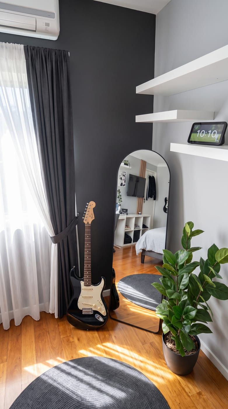 Mid-century bedroom