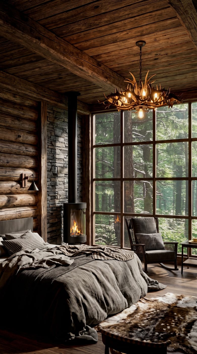 Traditional bedroom
