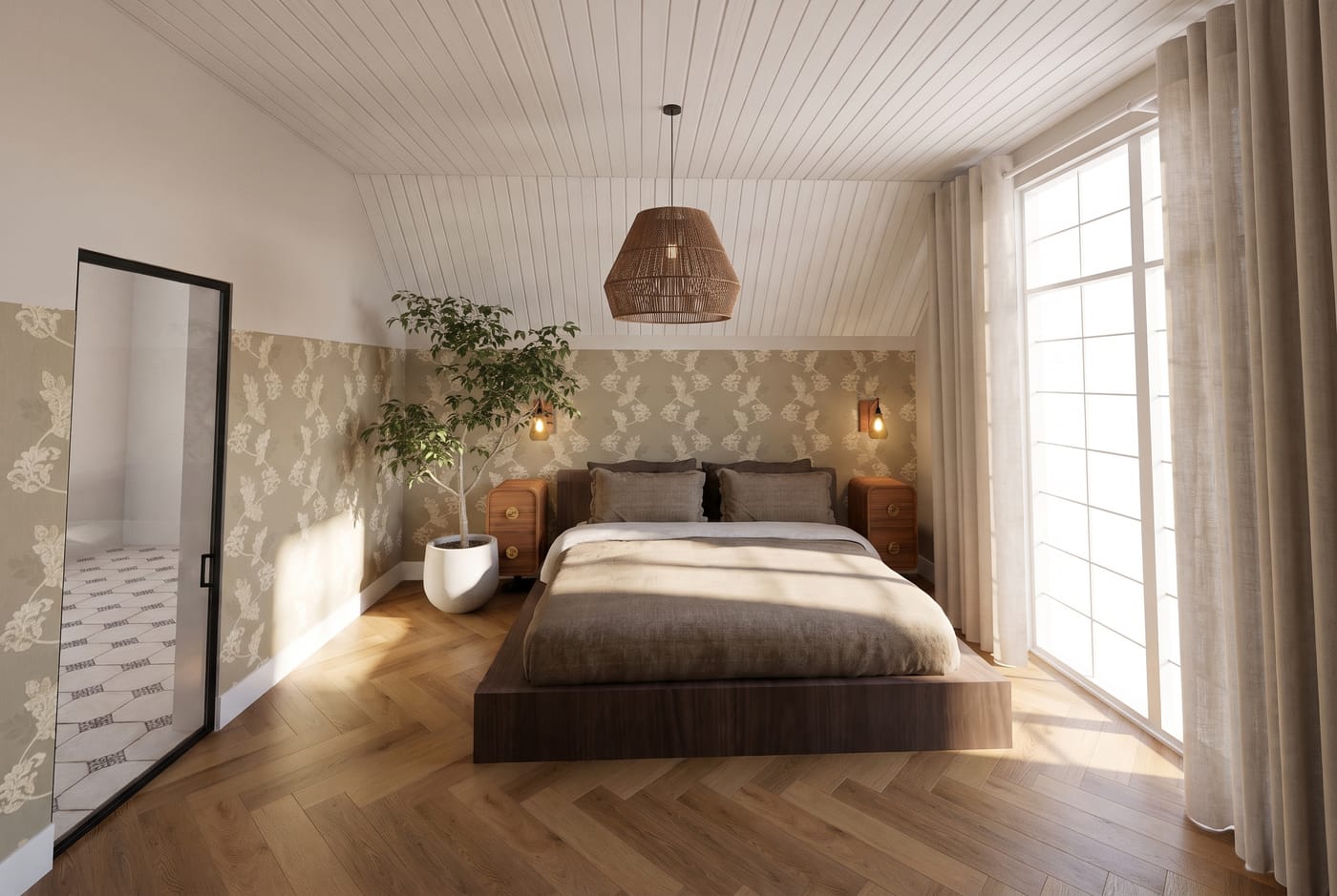 Scandinavian bedroom