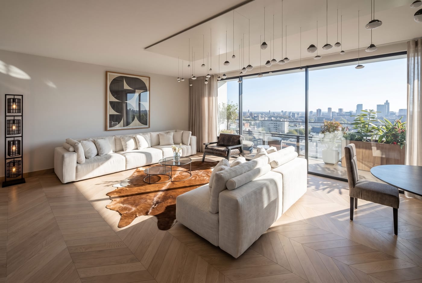 Mid-century living room