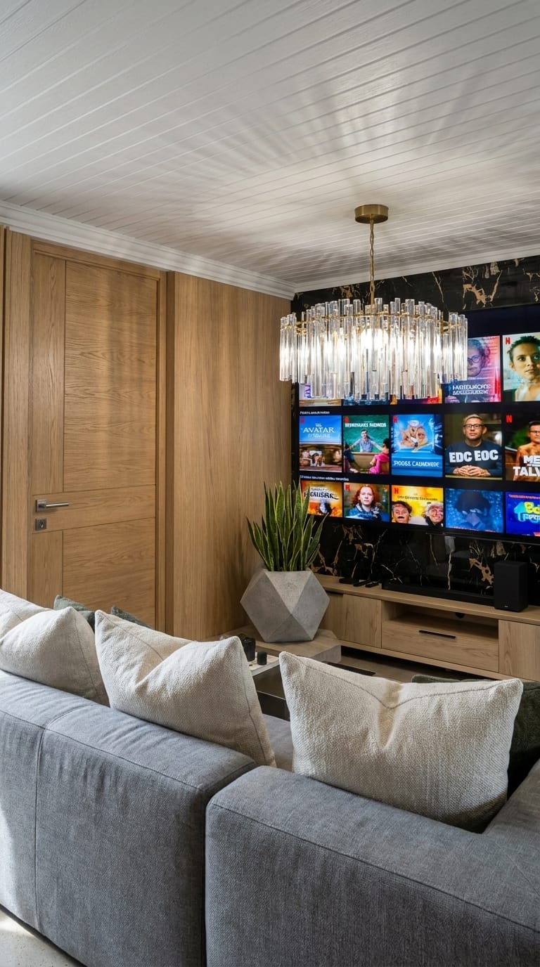 Mid-century living room
