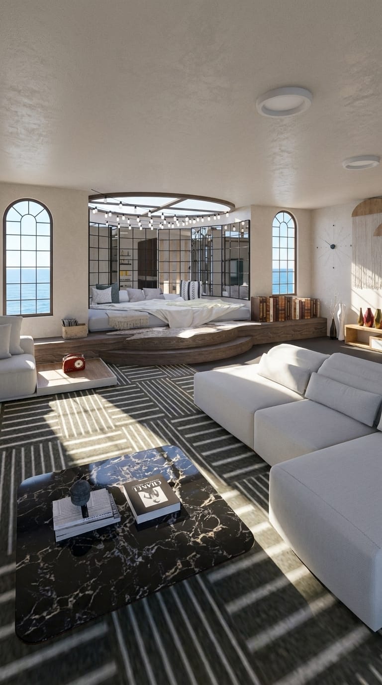Contemporary living room