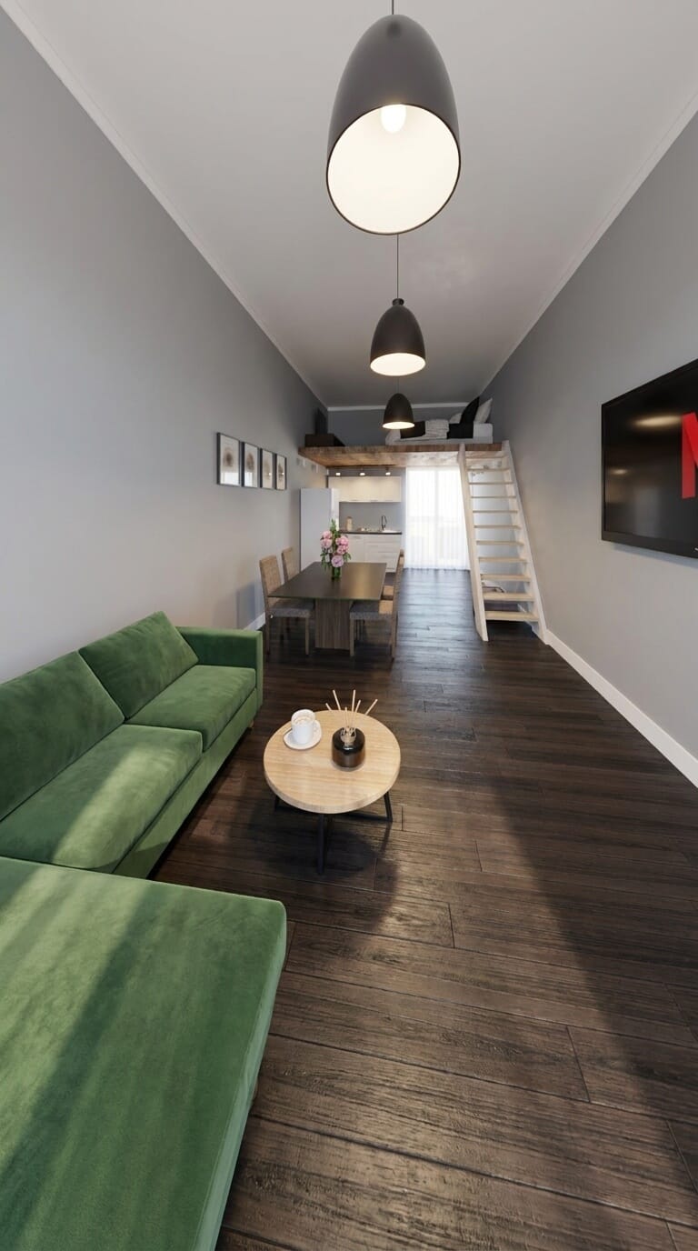 Contemporary living room