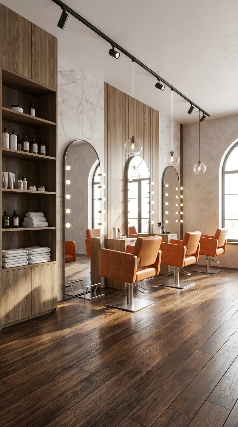Mid-century salon