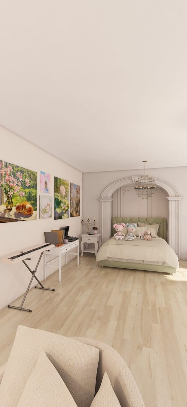 Traditional bedroom