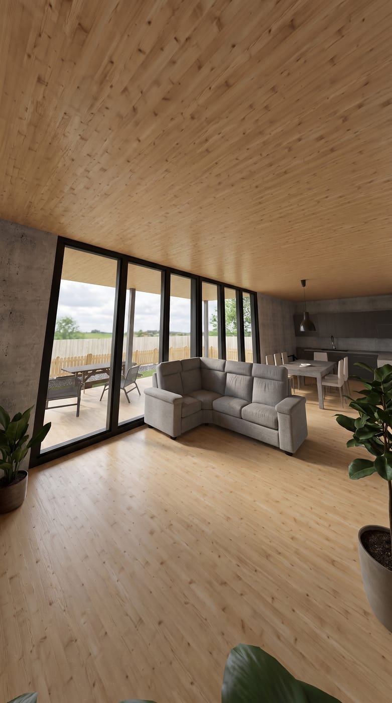 Traditional floor plan