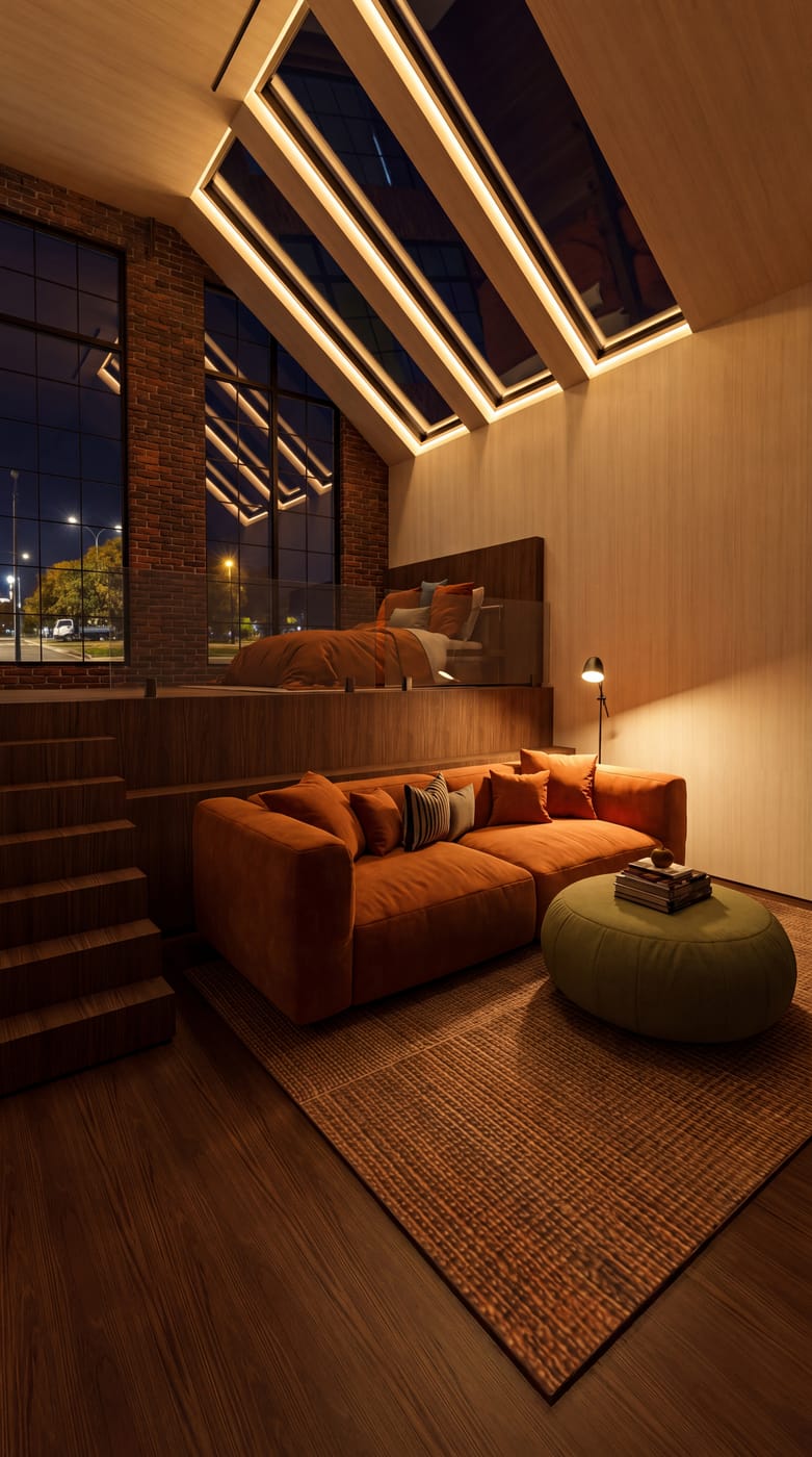 Industrial living room