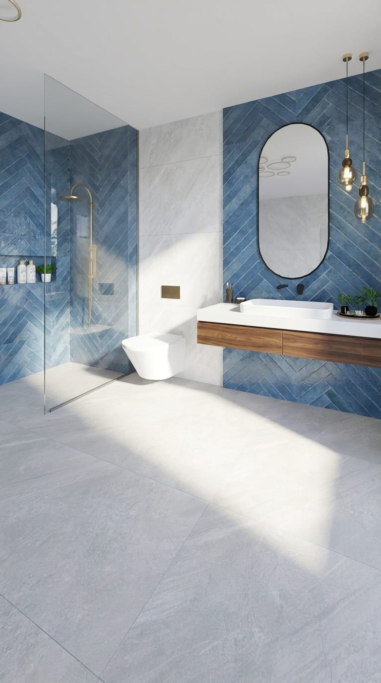 Contemporary bathroom