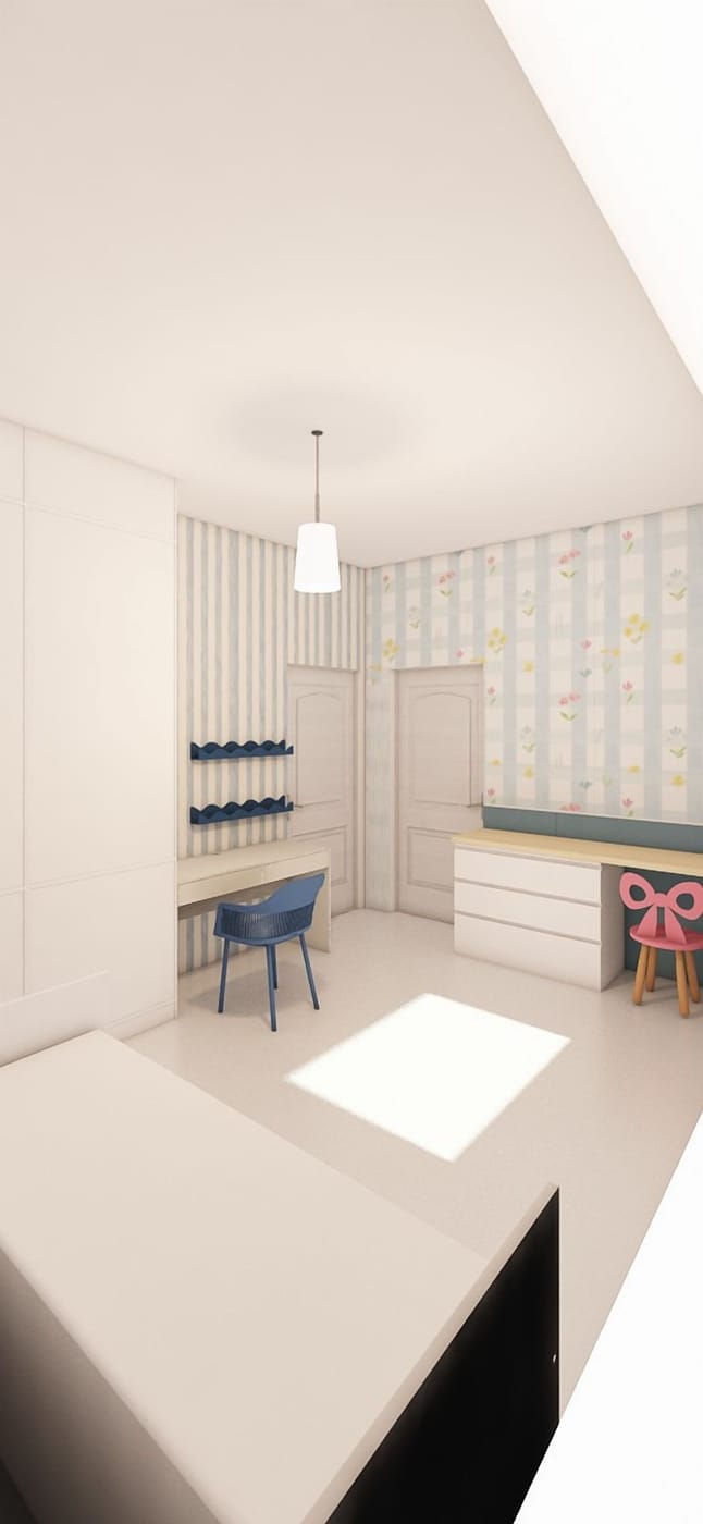 Scandinavian bedroom