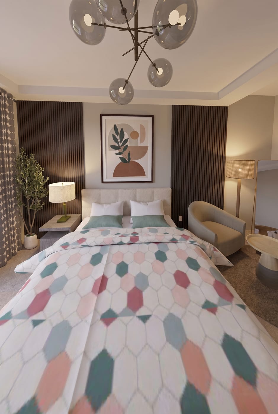 Contemporary bedroom