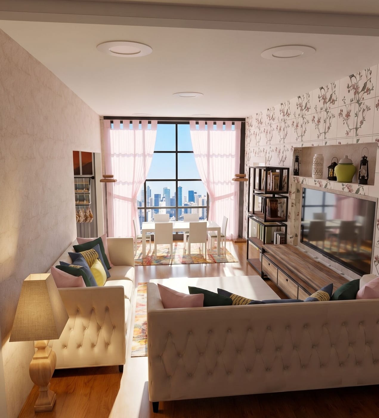 Contemporary living room