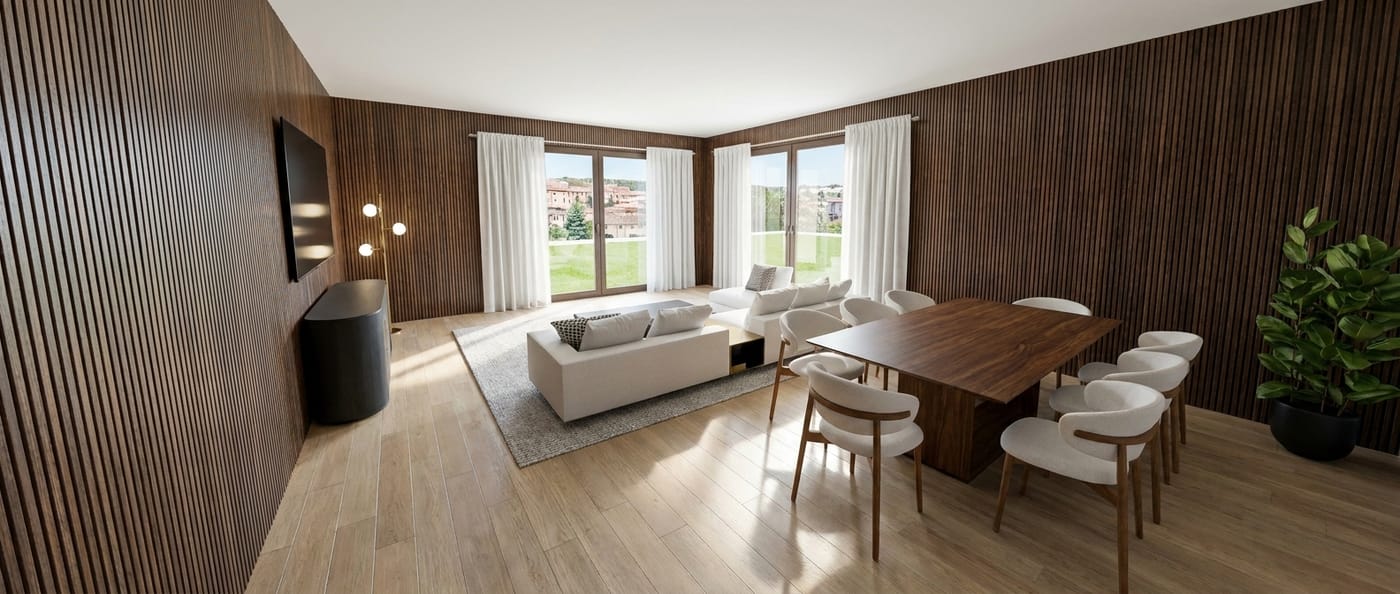 Contemporary floor plan
