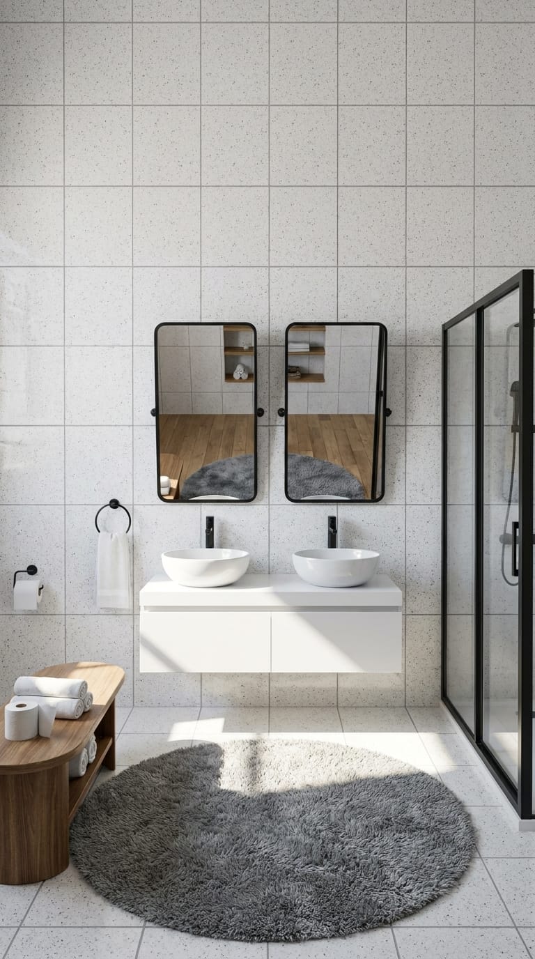 Mid-century bathroom