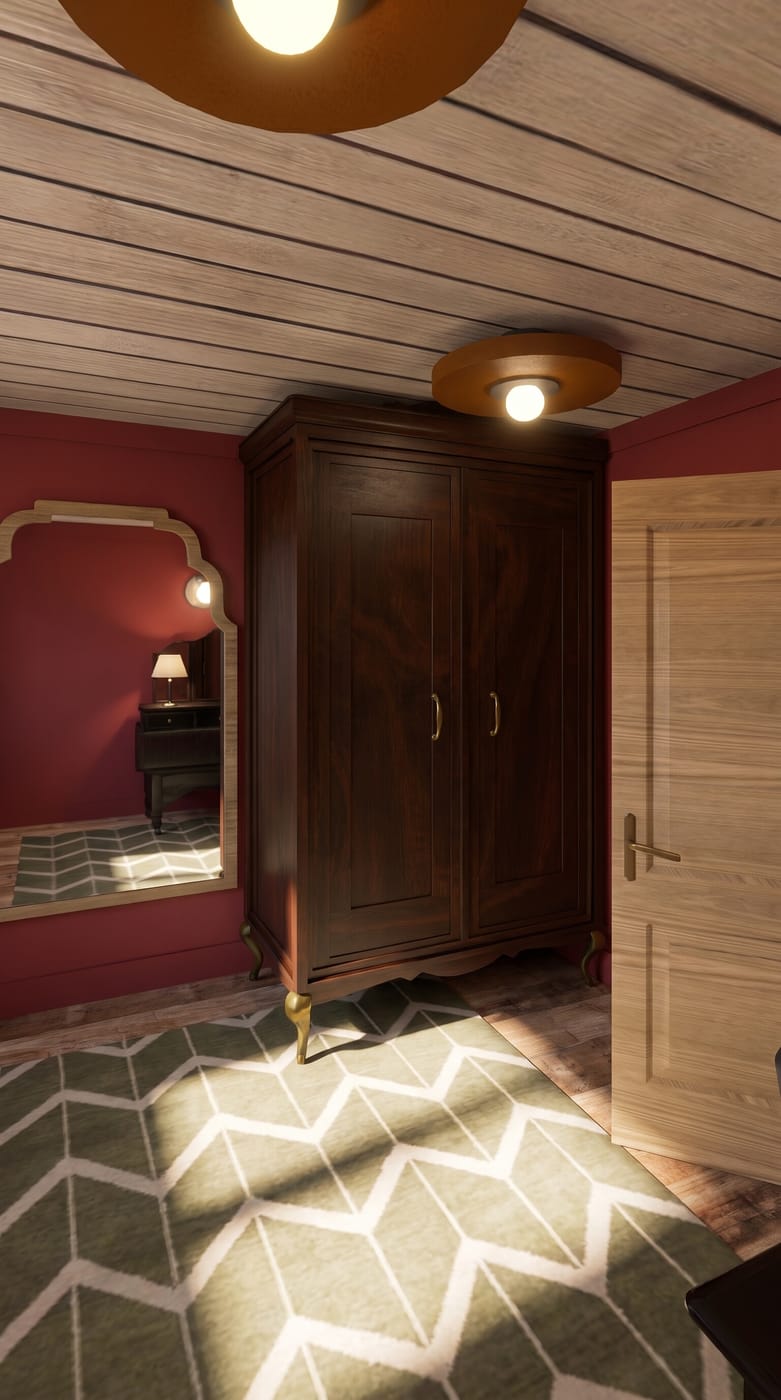 Traditional bedroom