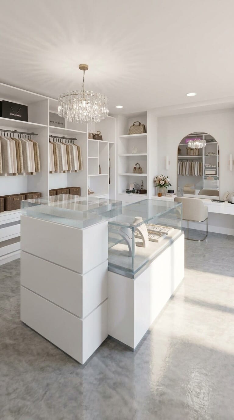 Contemporary closet