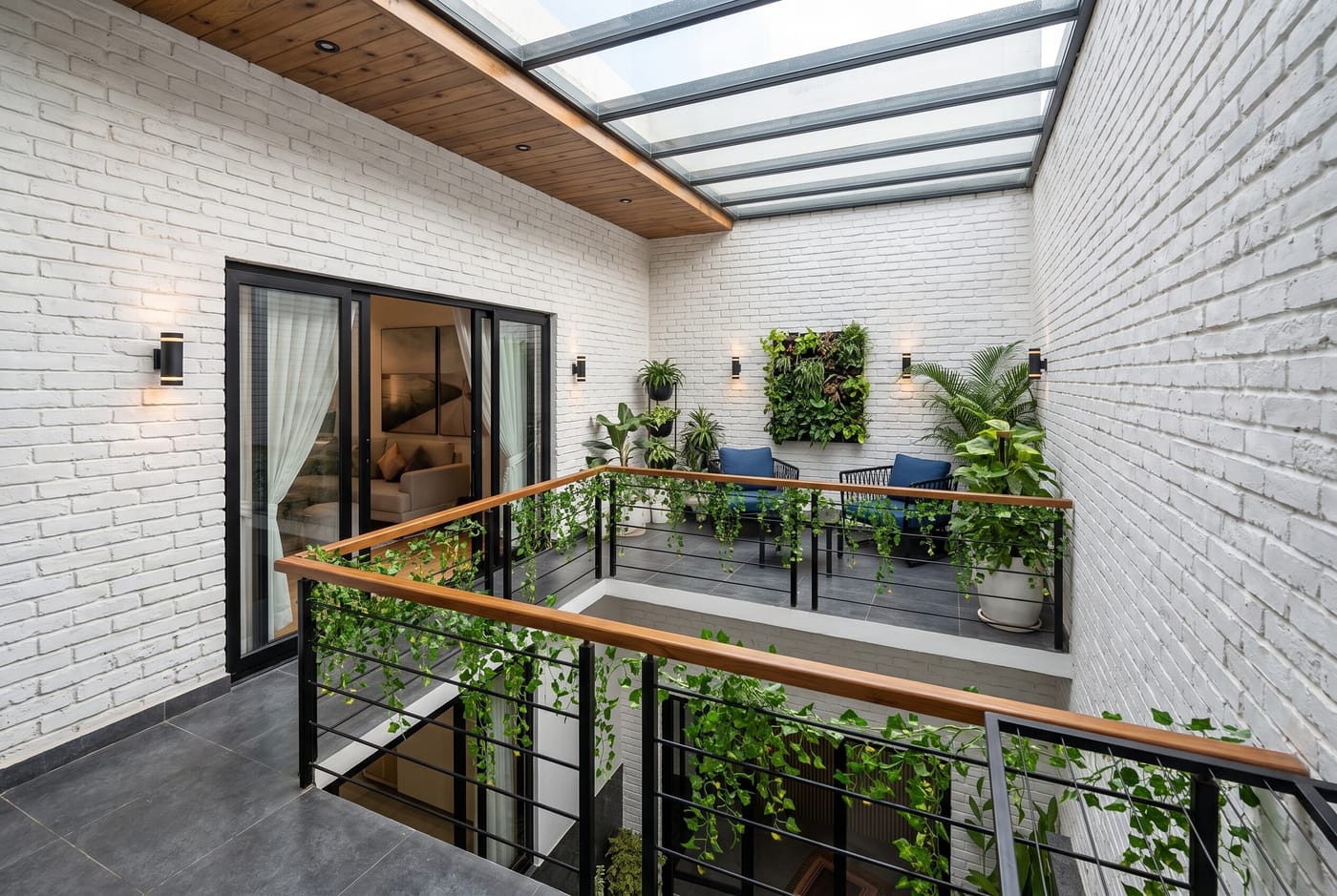 Scandinavian outdoor space