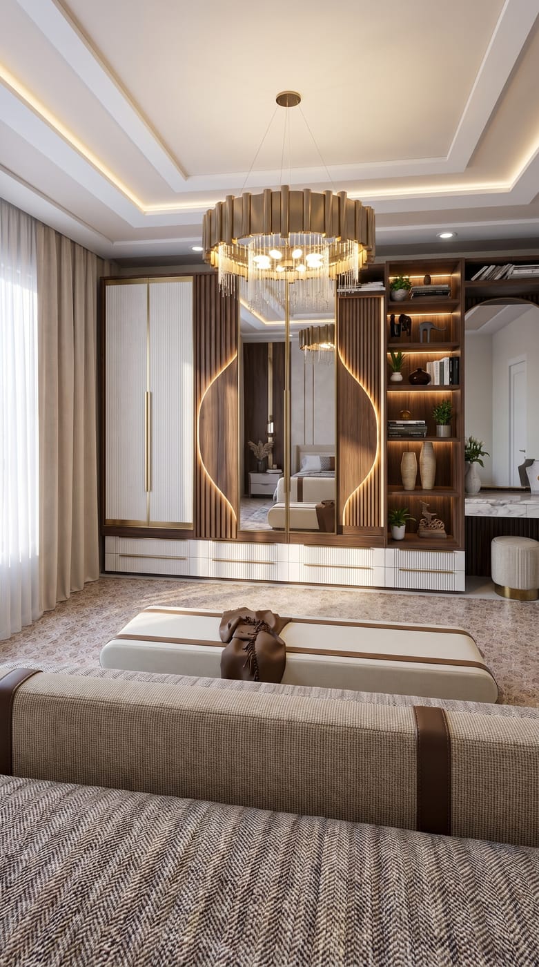 Mid-century bedroom