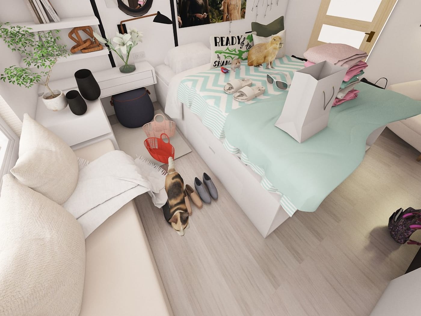 Boho bedroom