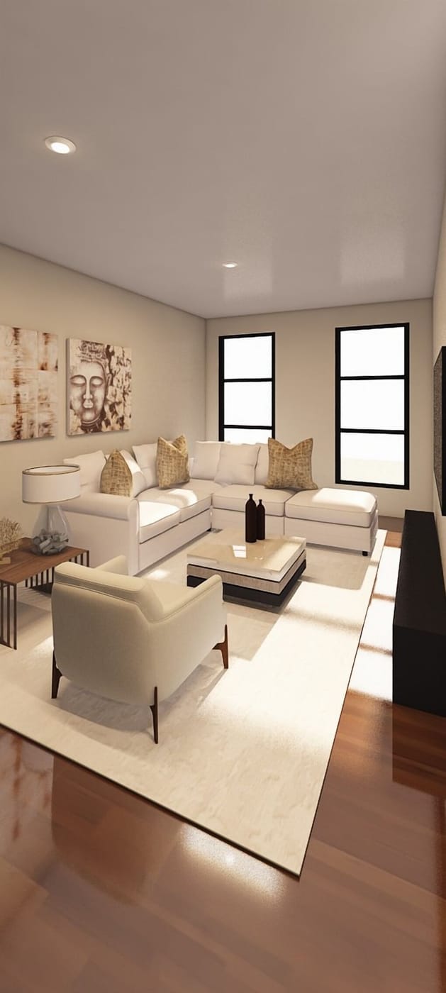 Contemporary living room
