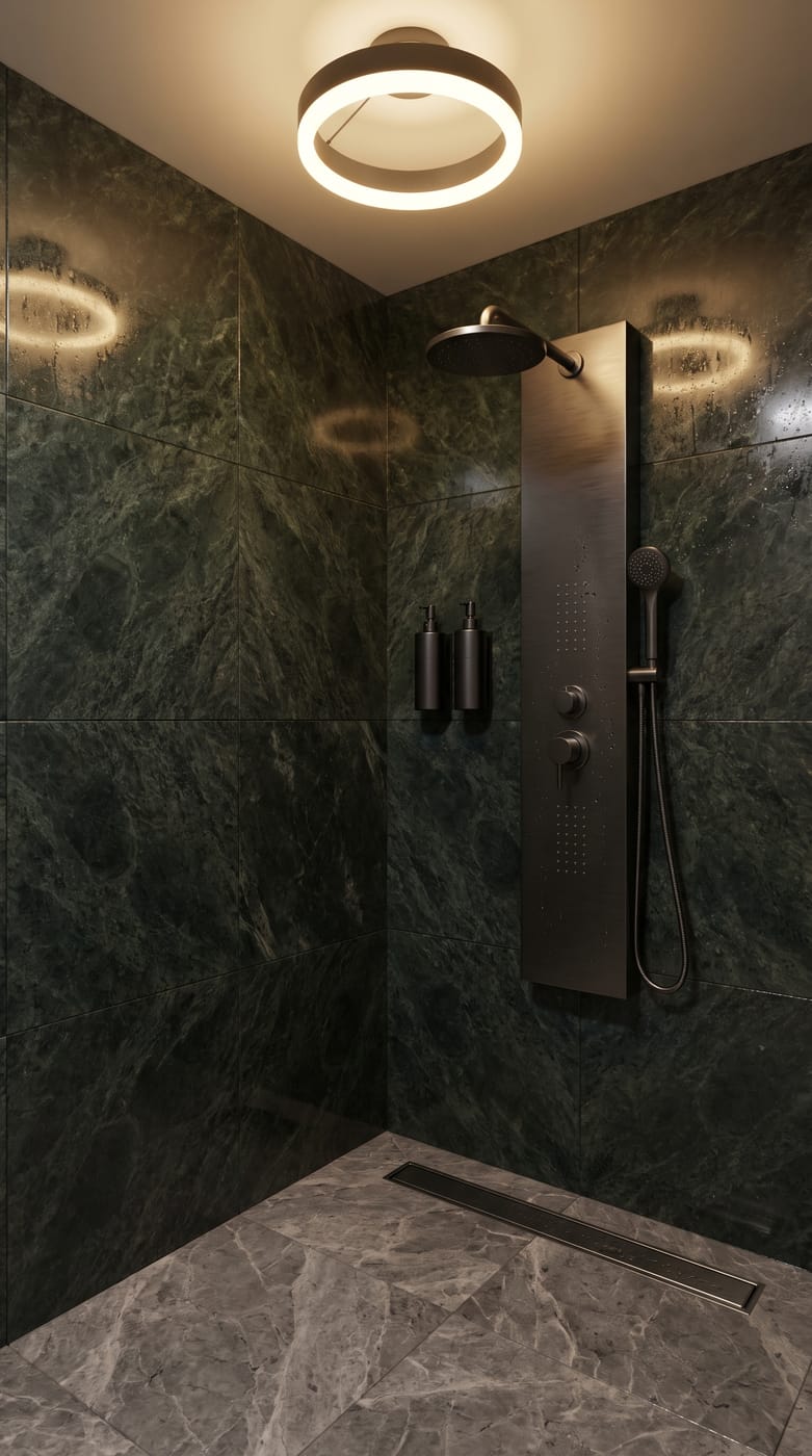 Mid-century bathroom