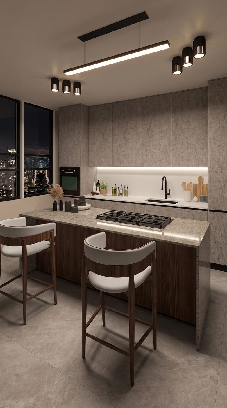 Mid-century kitchen