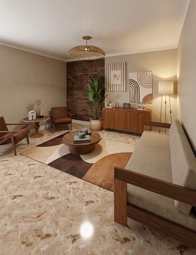 Retro living room