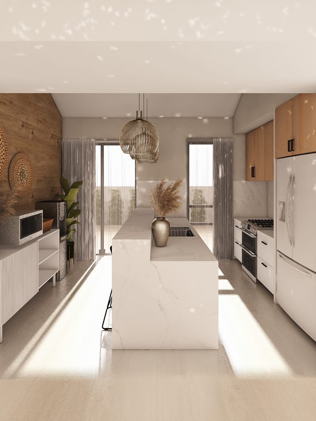 Mid-century kitchen