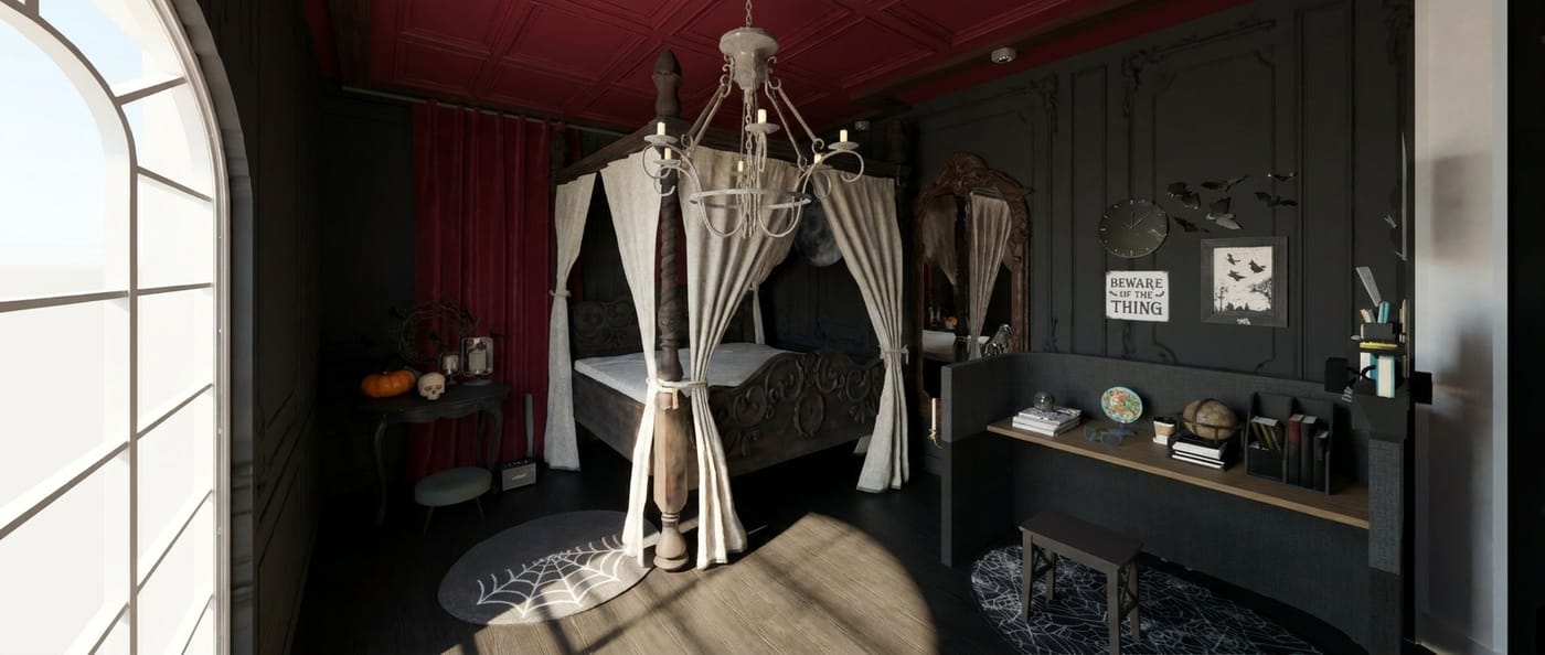 Victorian bedroom