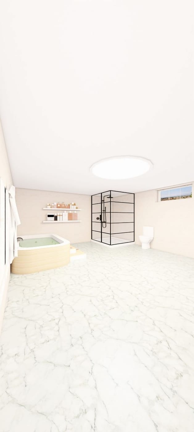 Contemporary floor plan