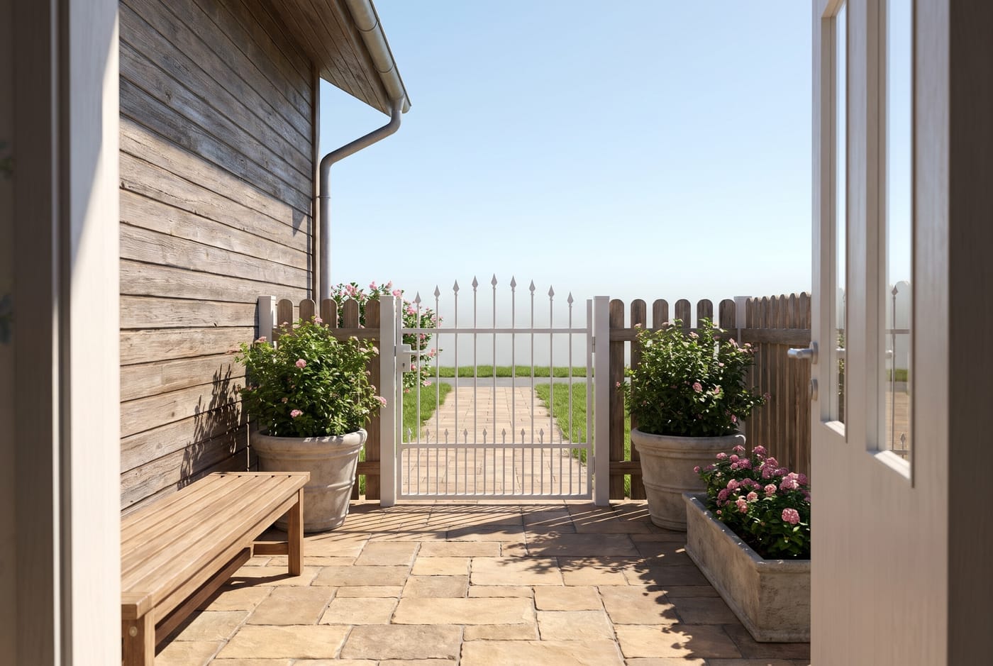 Landscape Rustic outdoor space